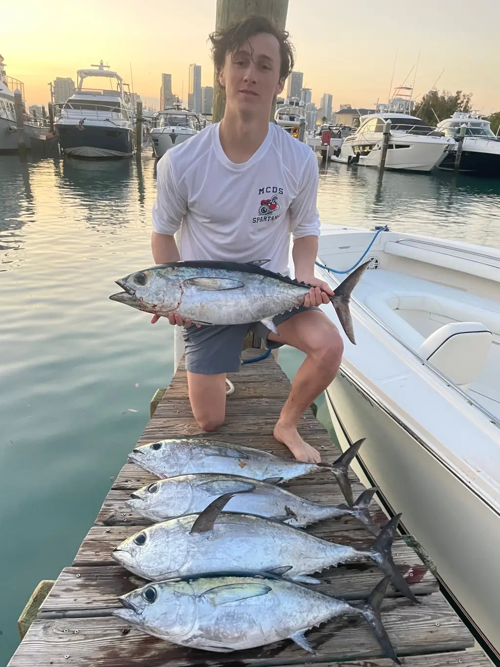 Tuna fishing in South Florida during spring and summer seasons